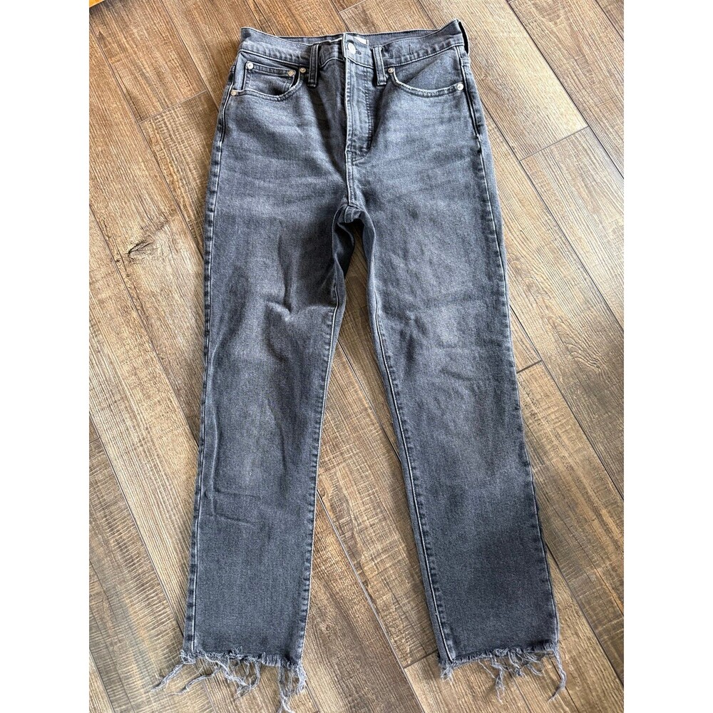 Madewell The Perfect Vintage Cropped Jeans Sz. 27 Black